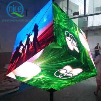 China Direct Full Color Cube P3 P3.91 P2.5 P2 P4 P5 P6 SMD LED Visual Seamless Display Screen For Shopping Mall Factory HD LED Sale for sale