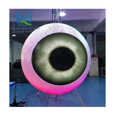 China LED Sphere Display Ball P1.875 P2 P3 P4 P4.81 P5 P6 3D LED Ball Indoor Hanging Spherical Flexible Soft LED Video Screen for sale