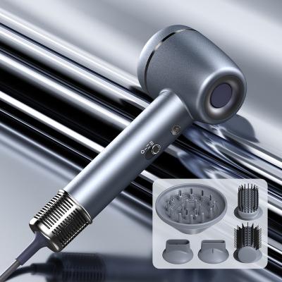 China high-speed brushless motor & OEM Super BLDC Hair Dryer One Step Blow Hair Equipment Salon Styler Brushless Travel Professional High Speed ​​Fast Drying Small Set With Comb for sale