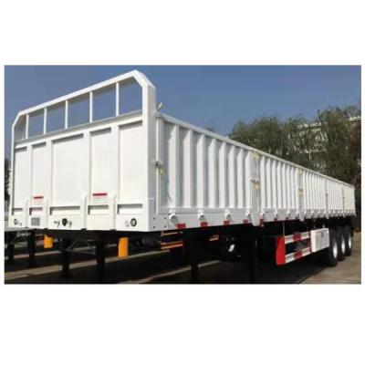 China High Quality Heavy Bulk Barrier Middle And Bottom Transport Goods Factory Direct Sale Transport Barrier Semi Trailer Cargo Trailer for sale