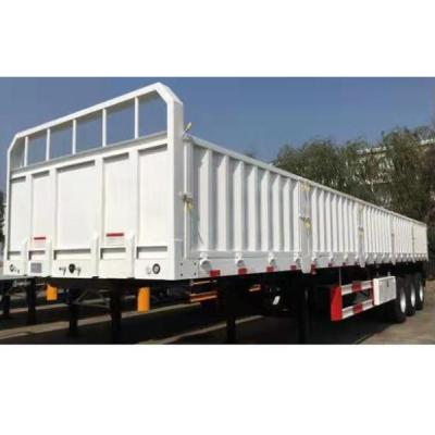 China 80ton 100ton Cheap Cargo Haul Truck 80ton 100ton Axles 4 Axles Trailer 3 Heavy Bulk Cargo Barrier Cargo Semi Trailer Medium And Long Haul For Sale for sale