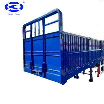 China China Factory 3 Axle Cargo Barrier Trailer Side Wall Heavy Bulk Trailer Medium And Long Distance Transport Of Goods Semi for sale