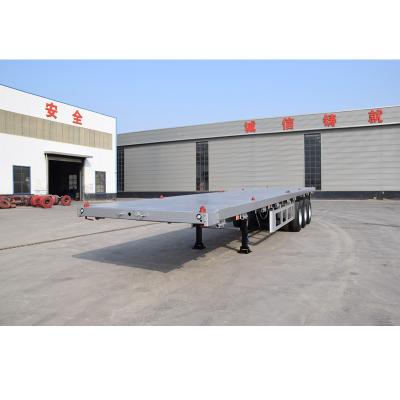 China Hot sale transport container 20ft 40 feet shipping container semi truck flatbed trailer china manufacturers for sale for sale