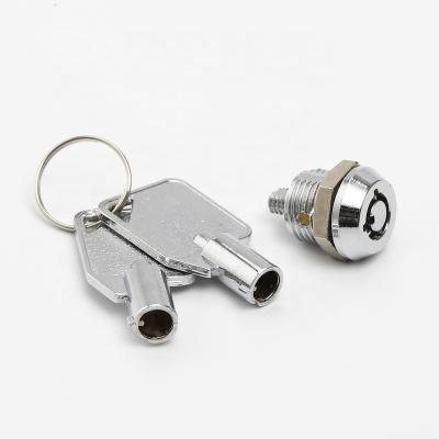 China Tubular Cabinet Cam Lock With Cylinder And Chrome Finish, Keyed Alike for sale