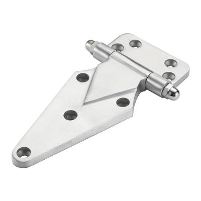 China Easy Installation Heavy Duty Stainless Steel Industrial Cold Room Hinges Fridge Security Latches for sale