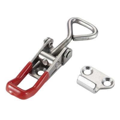 China Case Stainless Steel Spring Stamping Adjustable Toggle Latches Draw Latch Hardware for sale