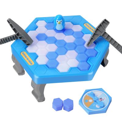 China Plastic Save Penguin On Ice Game Trap Break Ice Activate Family Party Don't Break Ice Game for sale