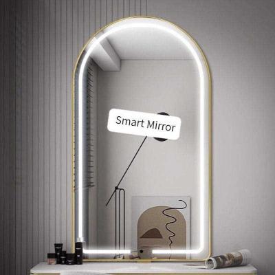 China Illuminated Supplier Selling Hotel Touch Rectangular Sensor Smart Led Bathroom Mirror for sale