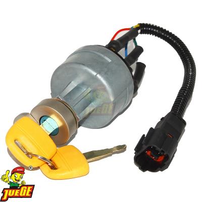 China Excavator Ignition Switch for SANY Excavator Starting Switch Excavator Accessories Ignition Switch for sale