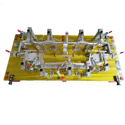 China 6061 Aluminum Test Fixture For Automobile Rear Wall Testing Connecting Plate Assembly for sale