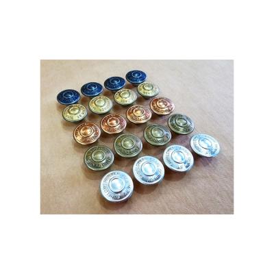 China Eco-friendly Fashionable Promotional New Style High Quality Metal Jeans Button Rivet for sale