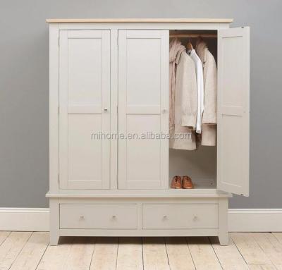 China New Design Good Quality Customized Solid Wooden Wardrobe Designs for sale