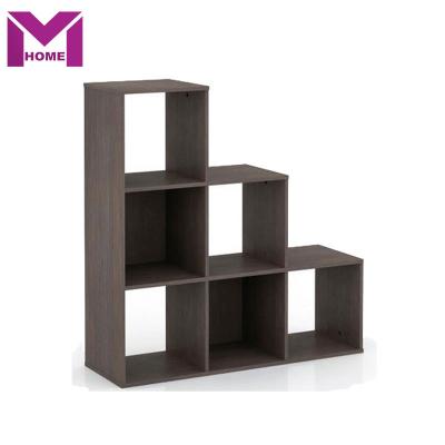 China Modern Cube Style Bedroom Furniture Wooden 9 Cube Bookcase for sale