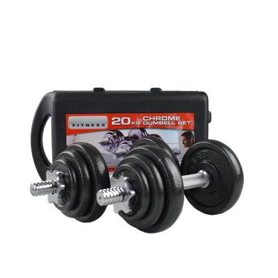 China Universal Fitness Commercial Custom Cheap Weightlifting Adjustable Dumbbell Set With Rack for sale