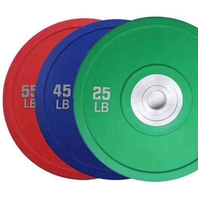 China Wholesale Universal Competitionbumper Plates Rubber Weight Plates Cheap Rubber Weight Dish for sale