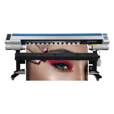 China Hot sale automatic eco fabric sublimation fabric advertising solvent colorful inkjet printer indoor outdoor cheap big price discount for sale