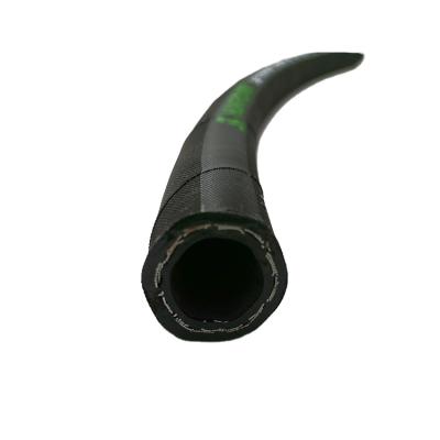 China NBR inner tube; CR Outer Cover Oil Heavy Duty Synthetic Rubber Hydraulic Hose SAE100 R1/R2at DIN EN853 1SN/2SN for sale