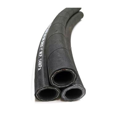 China SAE R1AT Steel Wire Braid Synthetic Rubber Hydraulic Rubber Hose 1SN for sale