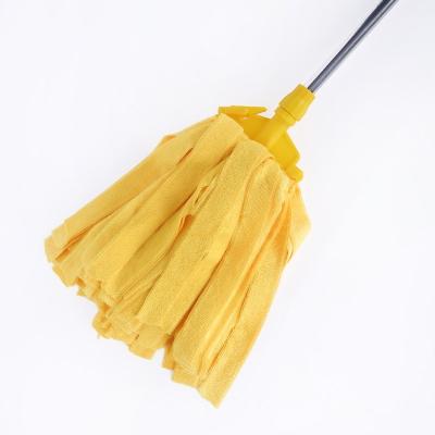 China Manufacturer production stocked microfiber broom for household floor cleaning mop, dry and wet, replaceable mop head for sale