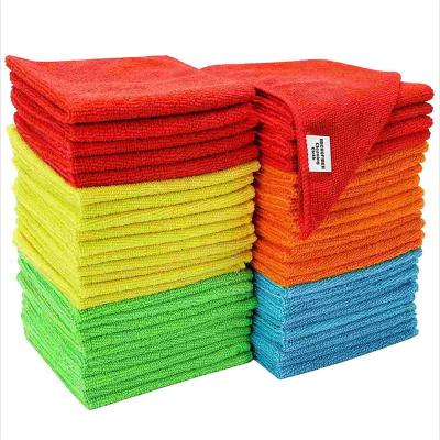 China 80% Polyester 20% Polyamide Cleaning Cloth Car Microfiber Cloth Kitchen Towels Fiber Towel Micro Viable Microfiber Towel for sale