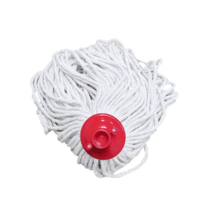 China Manufacturers Stocked Cheap Mops Head Cotton Pads Round Floor Cleaning Mop for sale