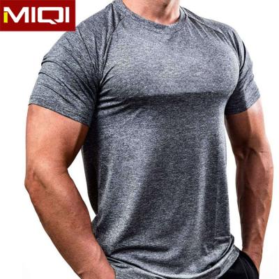 China Wholesale Custom High Quality QUICK DRY Fitness Compression Sports Gym T-Shirt For Men for sale