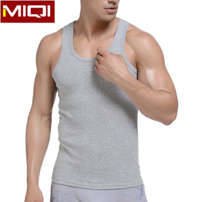 China Factory Direct Supply MIQI Mens Gym Bulk High Quality Tank Top QUICK DRY for sale