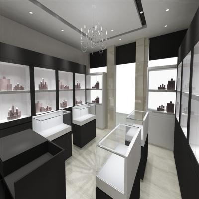 China Environment Friendly Material Factory Custom Design Interior Watch Shop Display Counter / Watch Showroom Design For Mall for sale