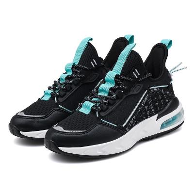 China Brand New China Leather Good Quality Leather Sneakers Air Running Shoes Men's Walking Sports Shoes Cushioning for sale