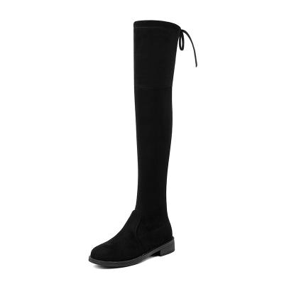 China Waterproof Best Selling Boots Elastic Adjustable Straps Use Keep No Falling Boots Women Boots for sale