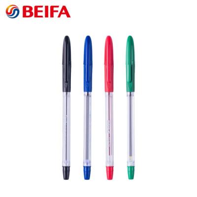 China Beifa Brand TA3178 Normal Classic Plastic Semi Oil Gel Promotional Ink Pen With Cap for sale