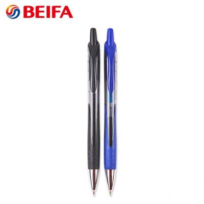 China Fashion Brand GP133803 Normal Design Free Samples Retractable Beifa Gel Ink Pen for sale