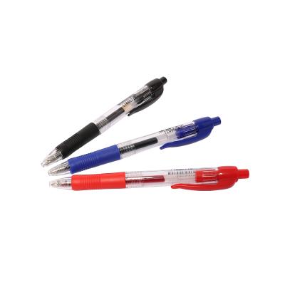 China Popular Retractable Triangular Retractable Painted Ballpoint Features Stainless Steel Barrel Aluminum Novelty Promotional Plastic Pens for sale