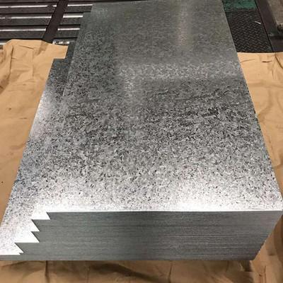 China Lentejuela regular galvanizada de la placa de acero de la inmersión caliente de Z181 Z275 6m m en venta