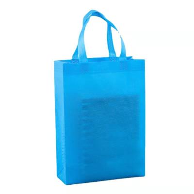 China Promotional boutique custom eco-friendly laminated packaging recyclable shopping non woven bag with logo printing for sale