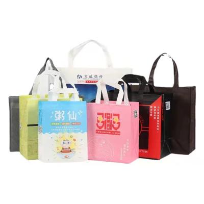 China Recyclable biodegradable nonwoven shopping bag tnt material/promotional non woven polypropylene bags/non woven tote bags for sale