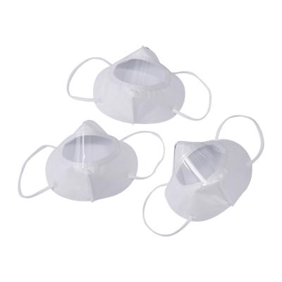 China Fashionable Desing Transparent Face Mask Transparent Mask Party Deaf Mute Mask for sale