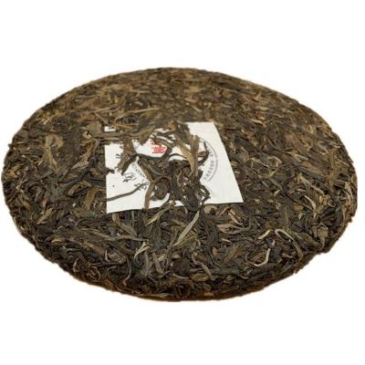 China Raw Yunnan Puer Compressed Tea Harden 357g Ancient Giant Tea Puerh Puer Tea Tree High Quality Cake Growing for sale