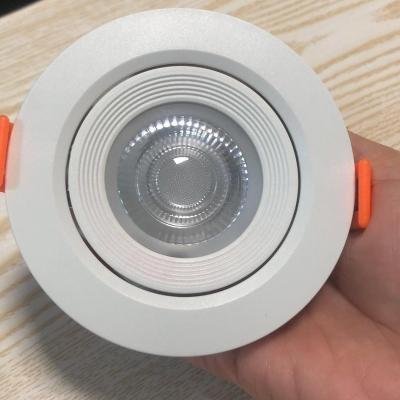 China Hot Selling LED PC Spot Downlight 3W/5W/6.5W/7W/9W/12W 220-240V CE Certificate Round/Square Shape for sale