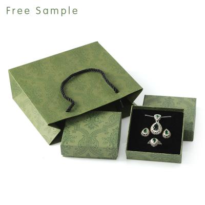 China Wholesale Recyclable Luxury Lipack Small Jewelry Paper Packaging Custom Personalized Cardboard Jewelry Gift Box For Necklace Ring Earrings for sale