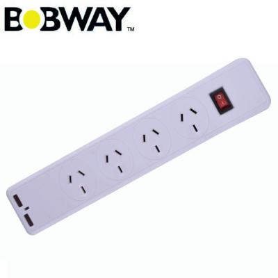 China 4 sockets +master switch+2usb+surge protection+overload protection alibaba best sellers 4-outlet powerboard surge protection USB for sale