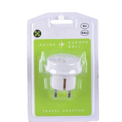 China Use for Australian to Overseas Travel as Europe SAA Australia EU Standard Plug Parts to Australian Plug Universal Travel Adapter for Fiji New Zealand Power Adapter for sale