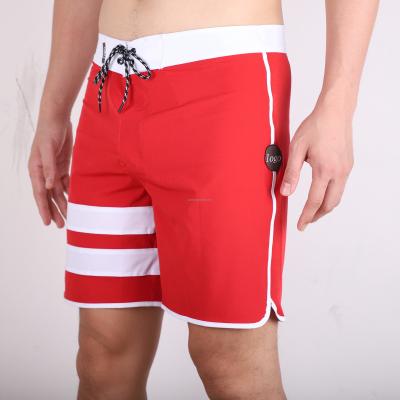 China Custom OEM Print Mens Swimwear QUICK DRY Beach Shorts Recycled 4 Way Stretch Boardshorts for sale