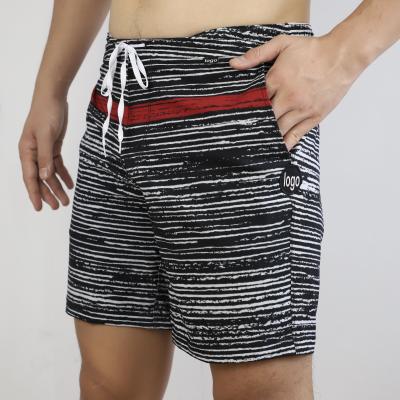 China Summer Fashion Print QUICK DRY Sublimation Shorts Mesh Shorts Mens Elastic Waistband Shorts for sale