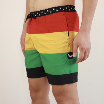 China New Popular Boardshorts 2021 Men's Swimming Trunks Back Pockets Summer QUICK DRY Shorts Beach Quick Dry Shorts for sale