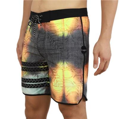 China New Custom Design Mens Swim Trunks Breathable Fabric Panel Quick Dry Shorts Beach Pants For Boys for sale