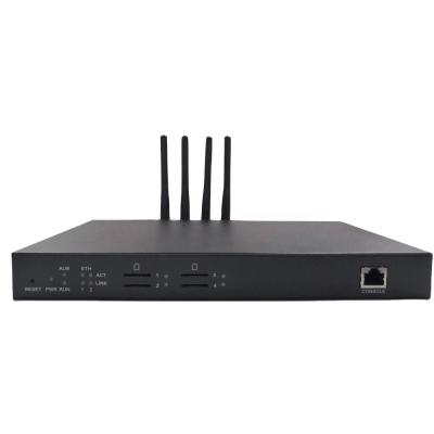 China 4ch/SIMs 3G WCDMA Wireless VOIP Gatweay/GoIP Gateway For Call Center Application SMG4000-D4With for sale