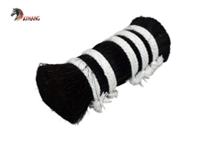 中国 Vintage Charm Black Horse Tail Hair Extensions For Horse Tail Hair Brush Making Material 販売のため