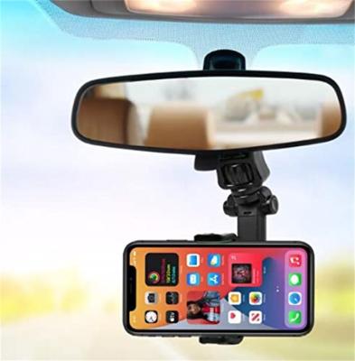 China Rearview Mirror Phone Holder For Popular Car Mirror Mount Phone Bracket Car Mirror Rearview Phone Holder New for sale