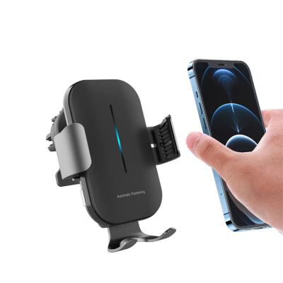 China Universal 15W Qi Wireless Car Phone Holder Mount Wireless Car Phone Holder Wireless Charger For Call for sale